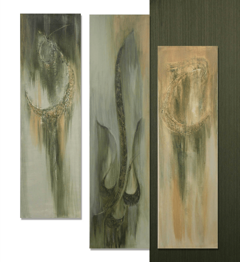 First panel of the artwork Green Love